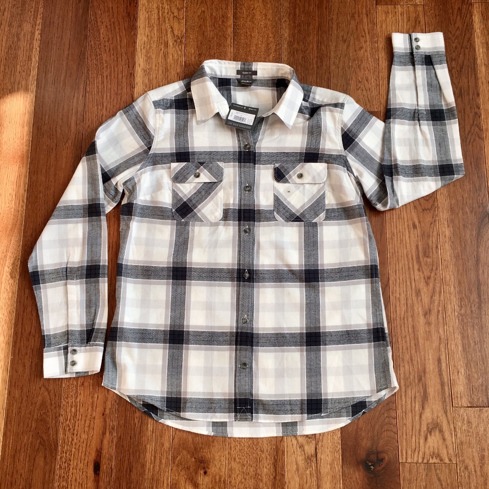 Eddie Bauer Woman's Flannel Shirt - new with tags